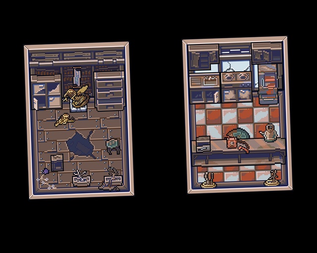 ザ・日本コレクション: ホラーの室内装飾品(ゲーム素材)