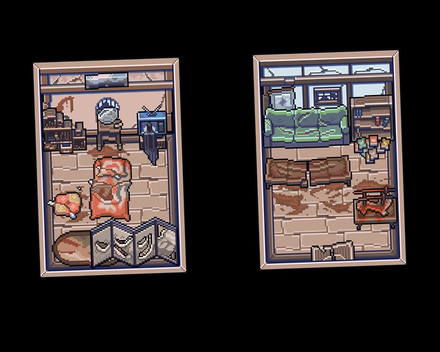 ザ・日本コレクション: ホラーの室内装飾品(ゲーム素材)