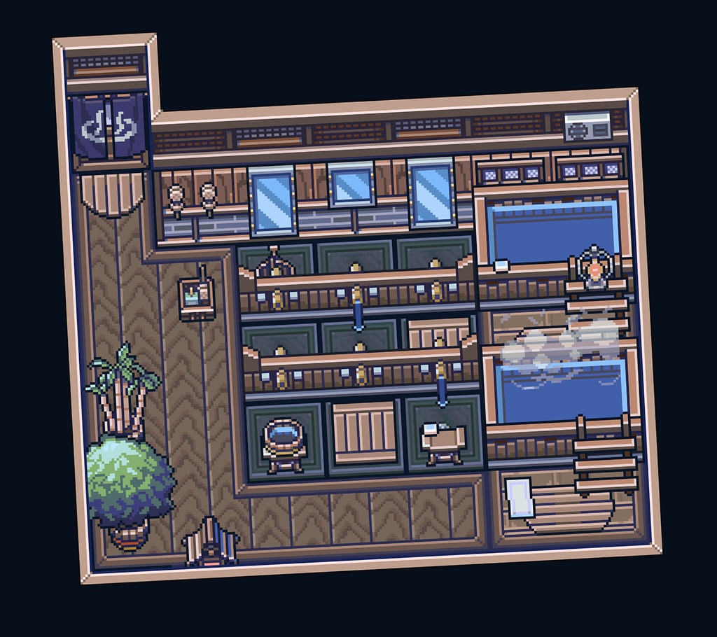 ザ・日本コレクション: 温泉(ゲーム素材)