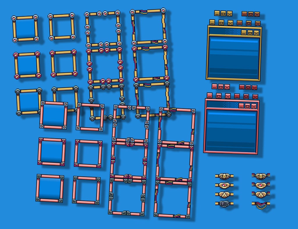 ザ・日本コレクション: UI(ゲーム素材)