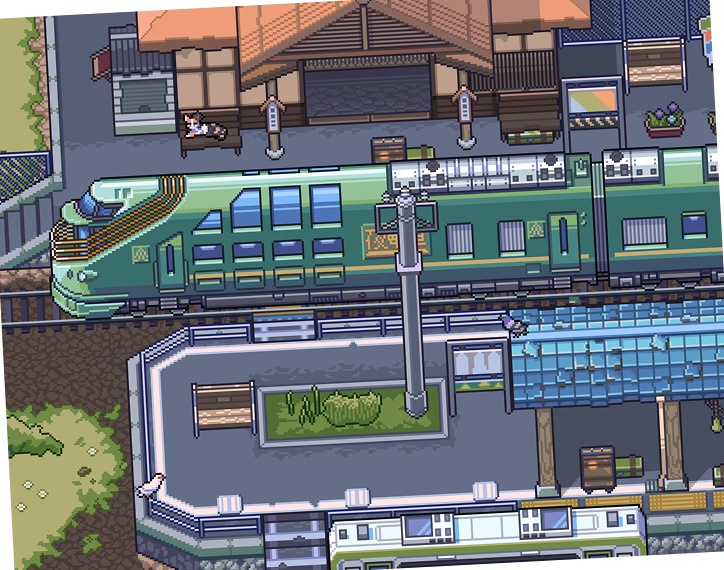 ザ・日本コレクション: 電車(ゲーム素材)