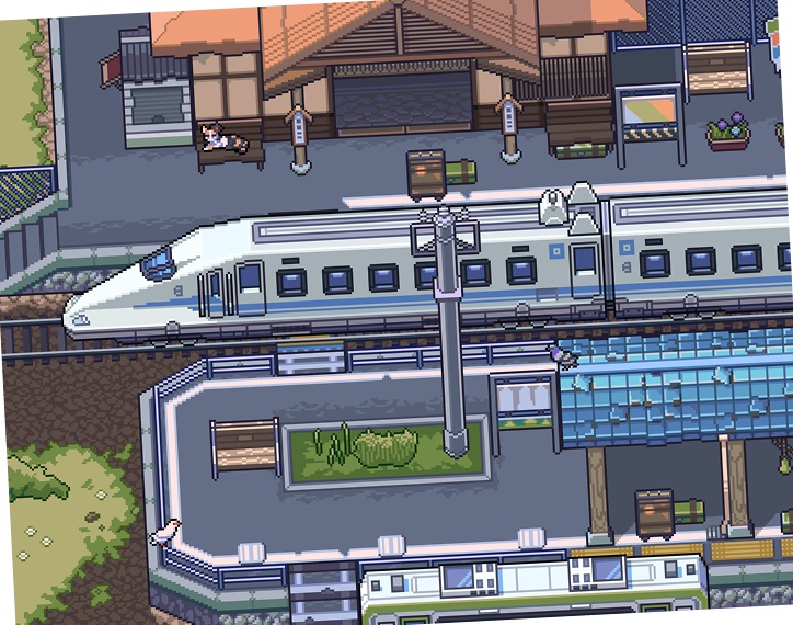 ザ・日本コレクション: 電車(ゲーム素材)