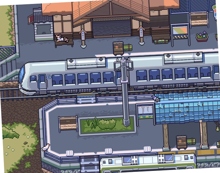 ザ・日本コレクション: 電車(ゲーム素材)