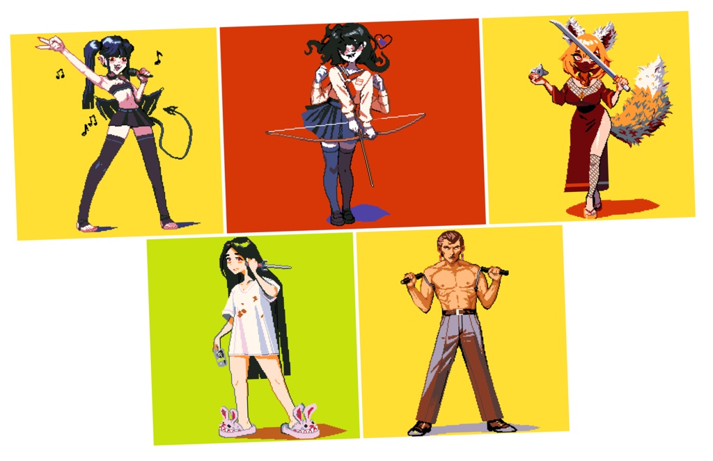 ザ・日本コレクション: キャラクター(ゲーム素材)