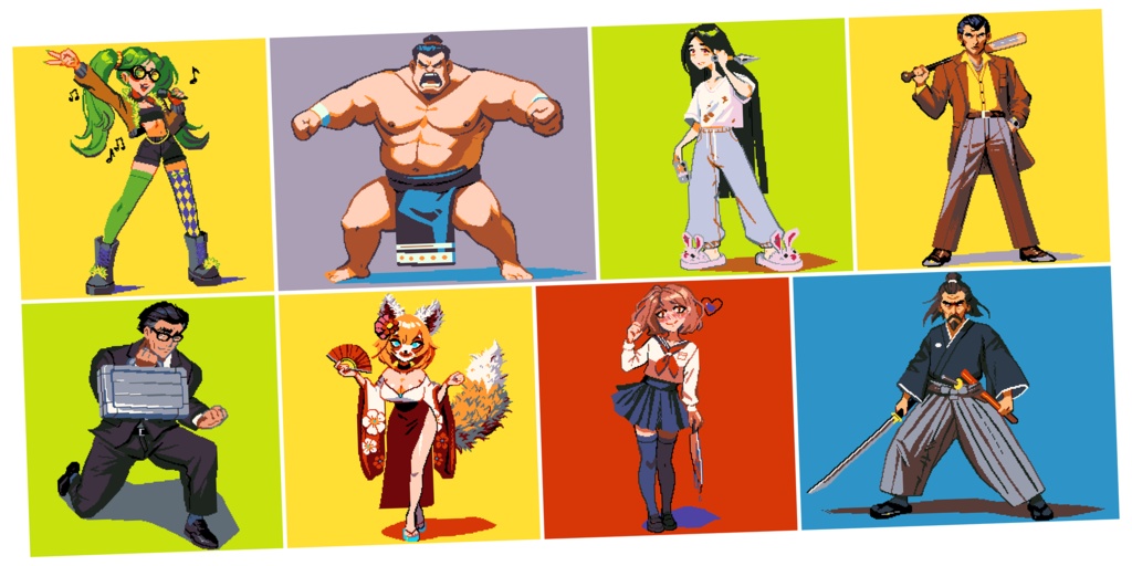 ザ・日本コレクション: キャラクター(ゲーム素材)