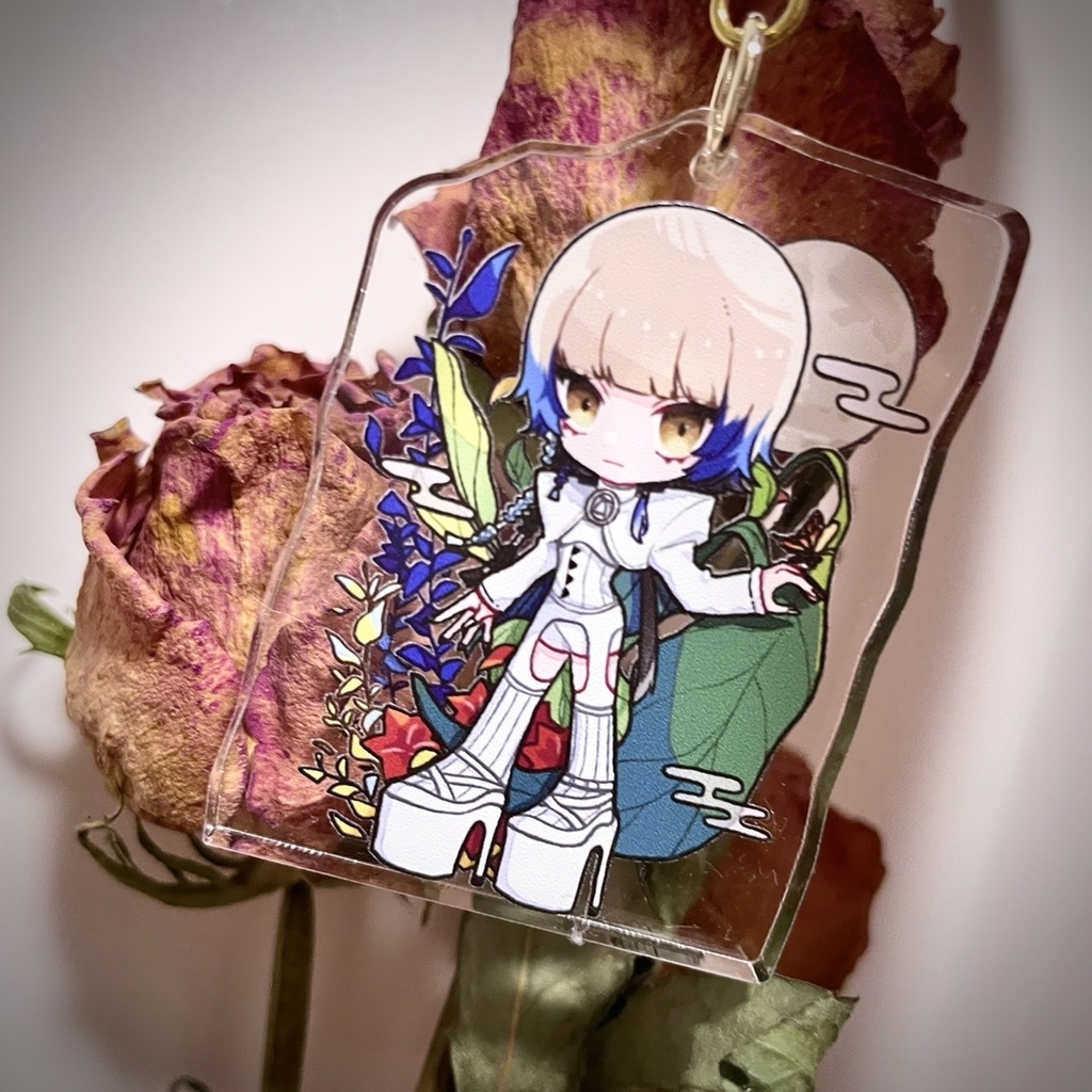 激ア アクリルキーホルダー 金