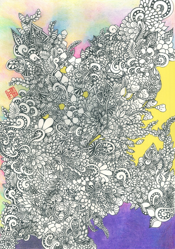 縺殖【原画:額装品】