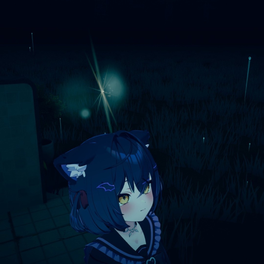 【期間限定無料】撫でられると雨が止むギミック なでなでエフェクト搭載 ほぼ全アバター対応【MA対応】【発売記念セール中】