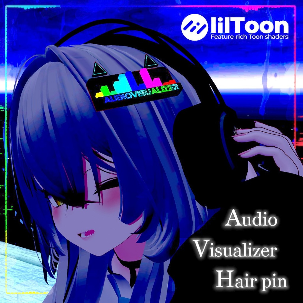 オーディオビジュアライザーへアピン 【MA対応】