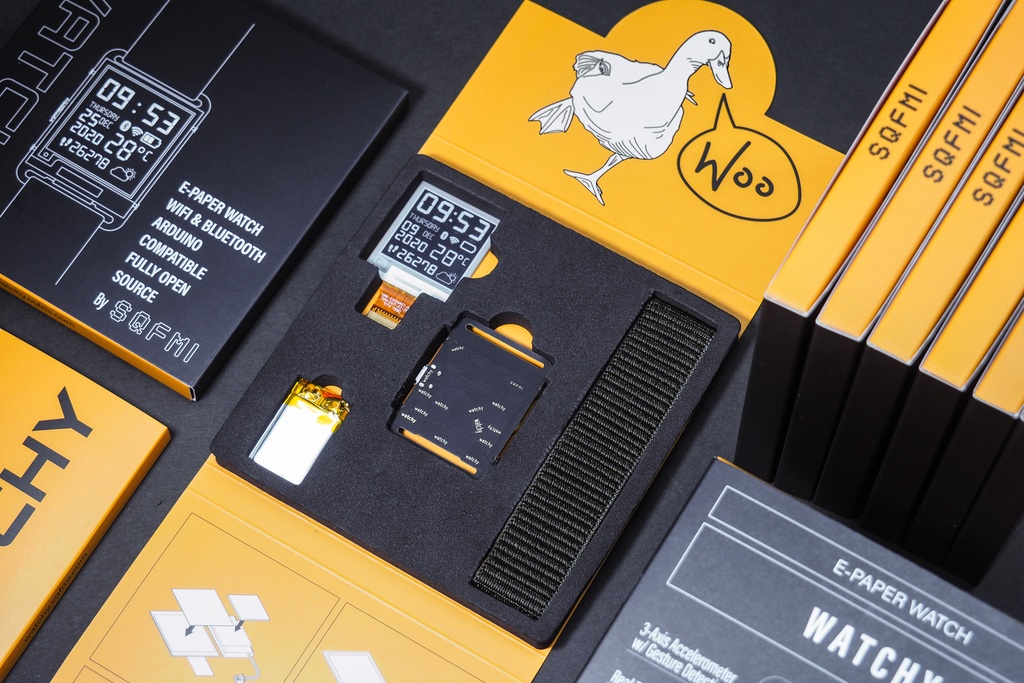 Watchy (ウォッチー)- 電子ペーパー腕時計