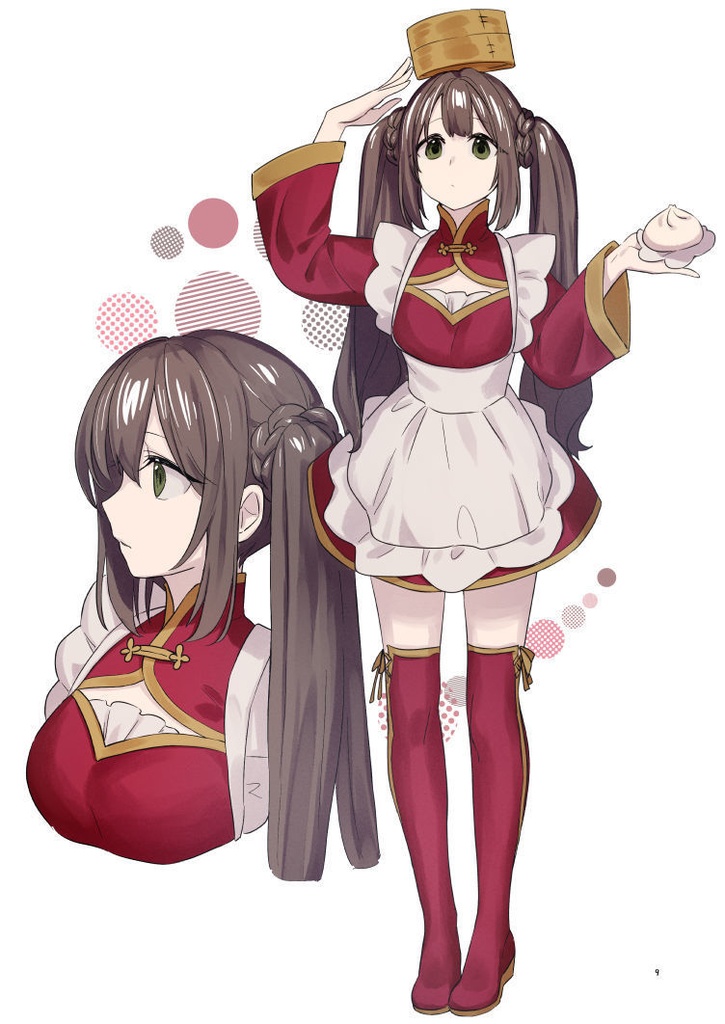 メイドとバニーのらくがき本