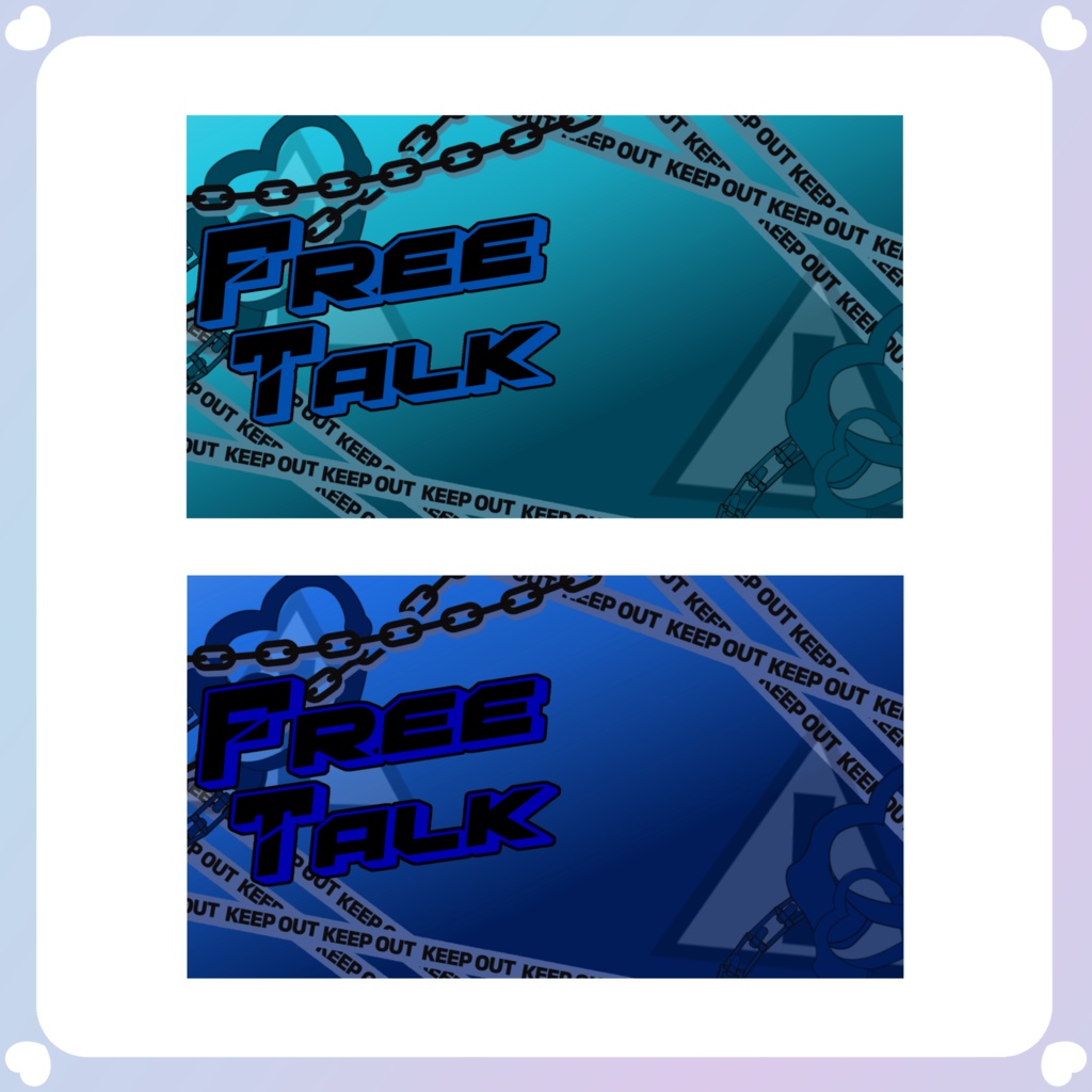 【配信素材】⑤YouTubeサムネイル雑談