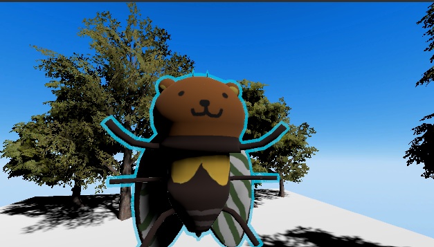 【3Dモデル】くませみちゃん【cluster用アイテム】