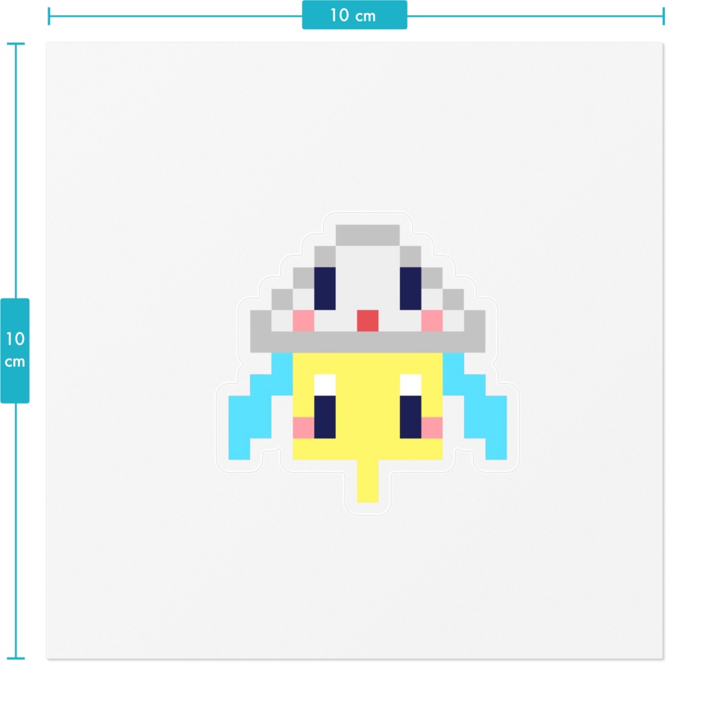 【シール】T2 ドット絵