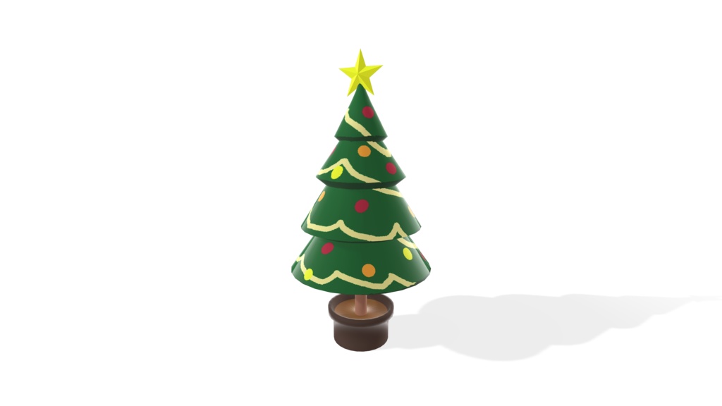 【3Dモデル】クリスマスアイテムセット