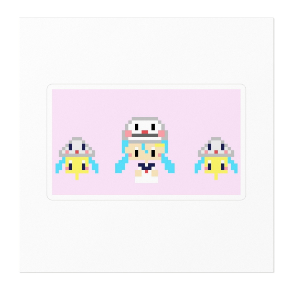 【シール】T2ちゃんとT2【ドット】