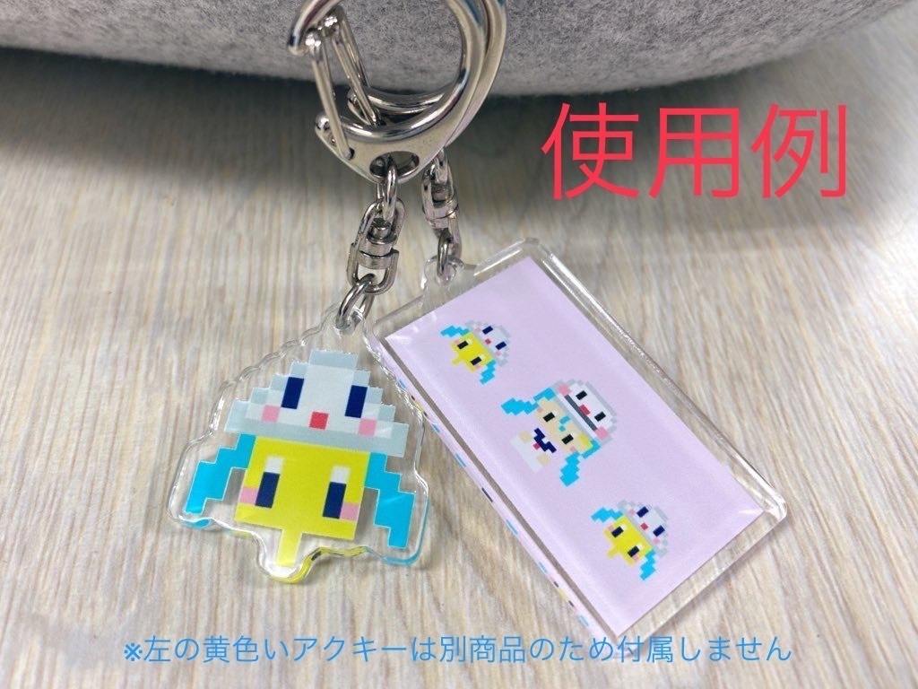 【アクリルキーホルダー】T2ちゃんとT2ドット絵