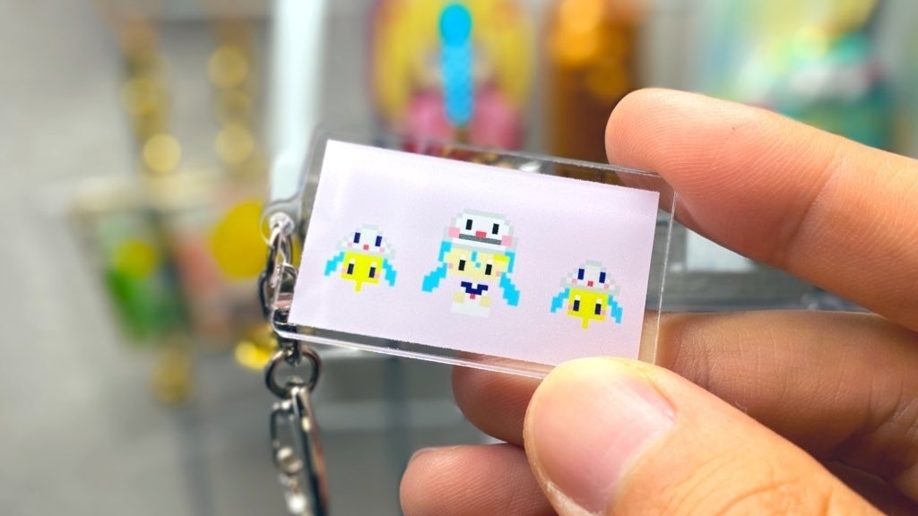 【アクリルキーホルダー】T2ちゃんとT2ドット絵