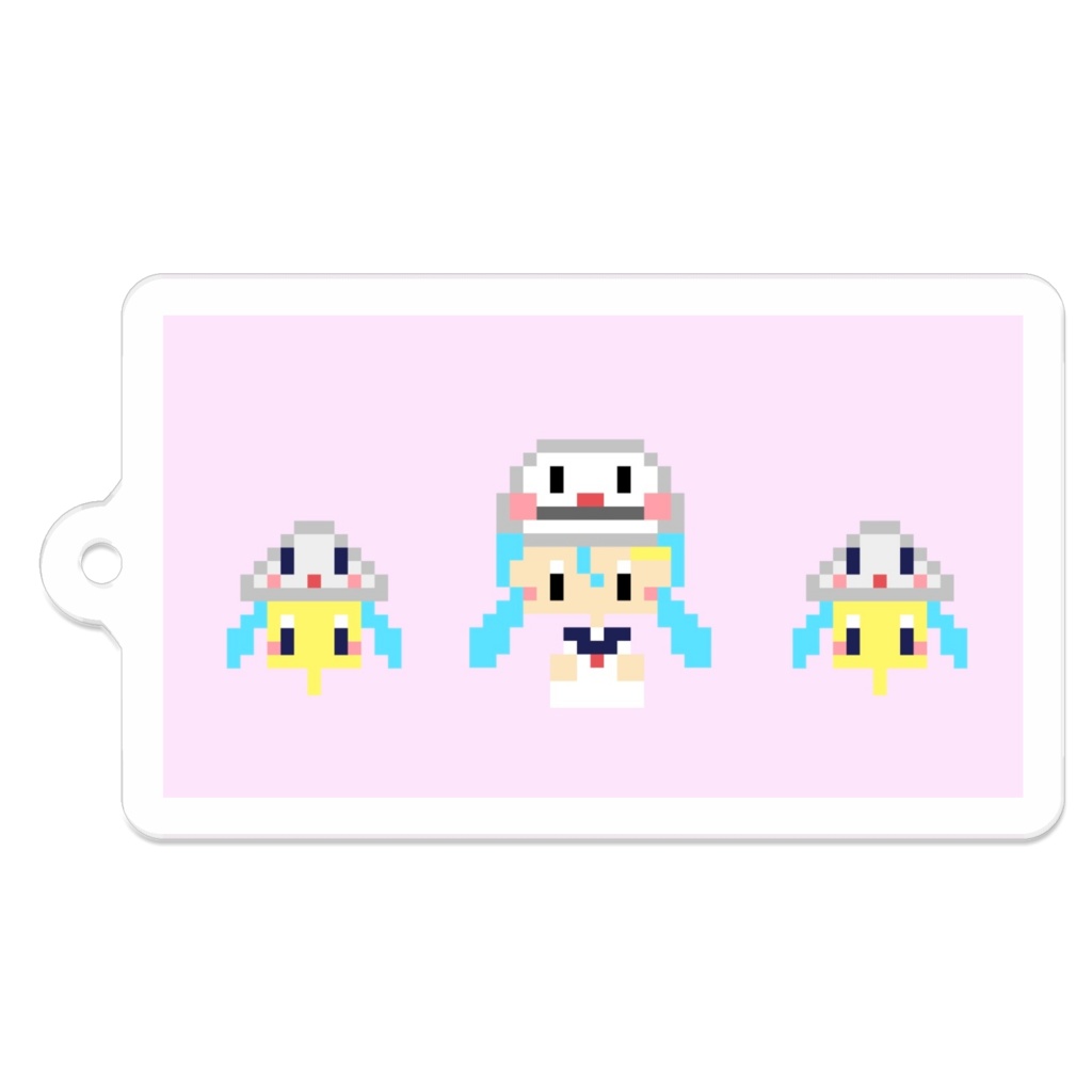 【アクリルキーホルダー】T2ちゃんとT2ドット絵