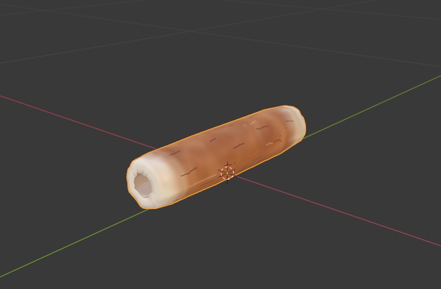 【3Dモデル】ちくわ