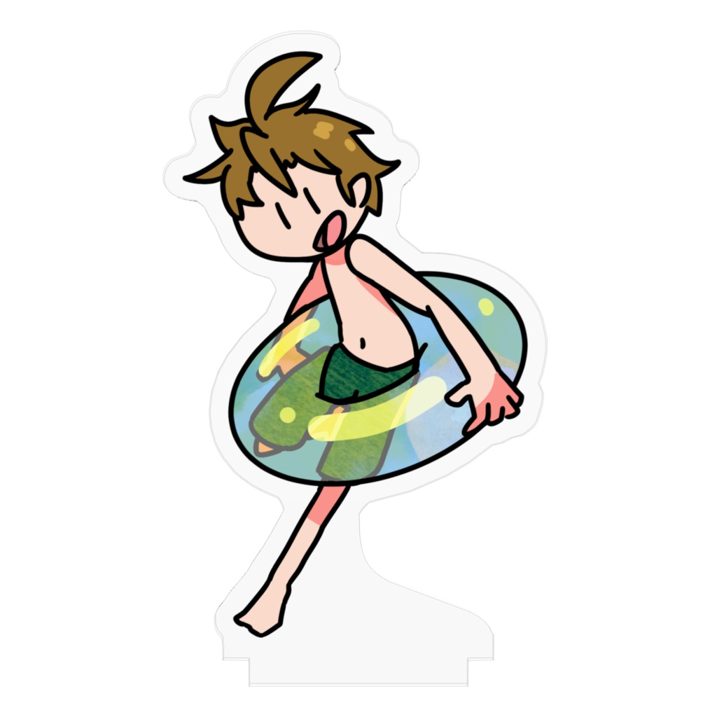 御手杵アクリルフィギュア 夏!