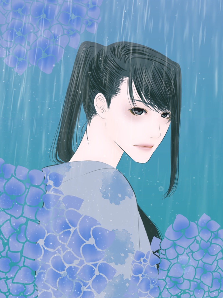 美人画クリアファイル