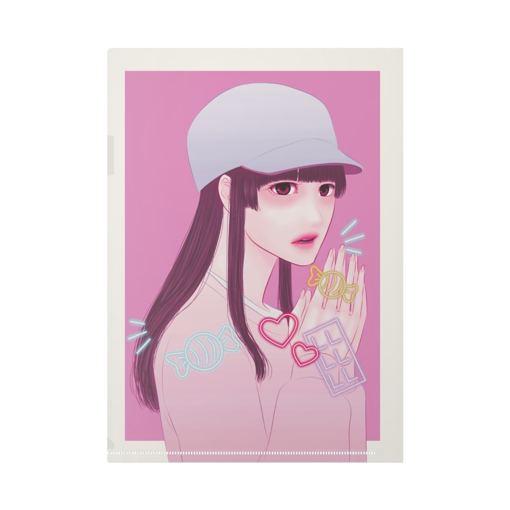 クリアファイル【美少女図鑑】