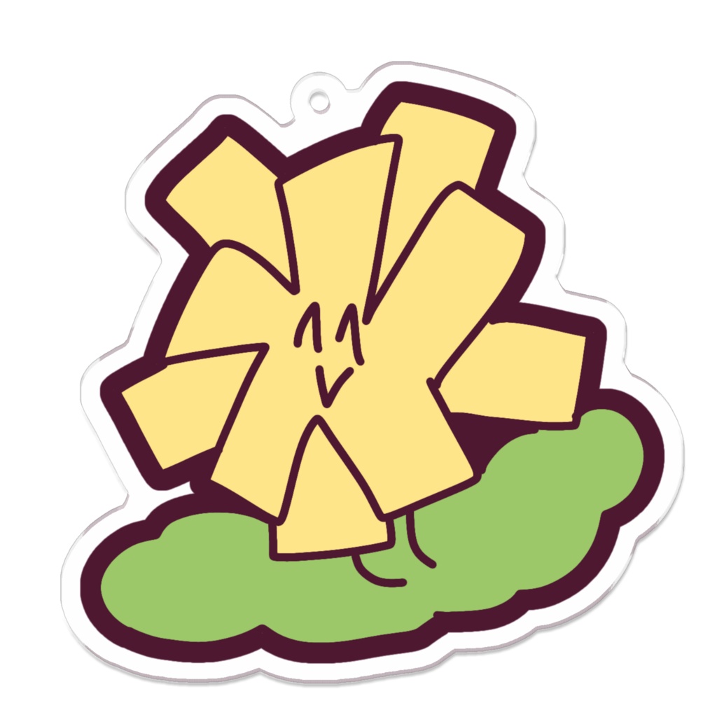 たんぽぽんアクリルキーホルダー