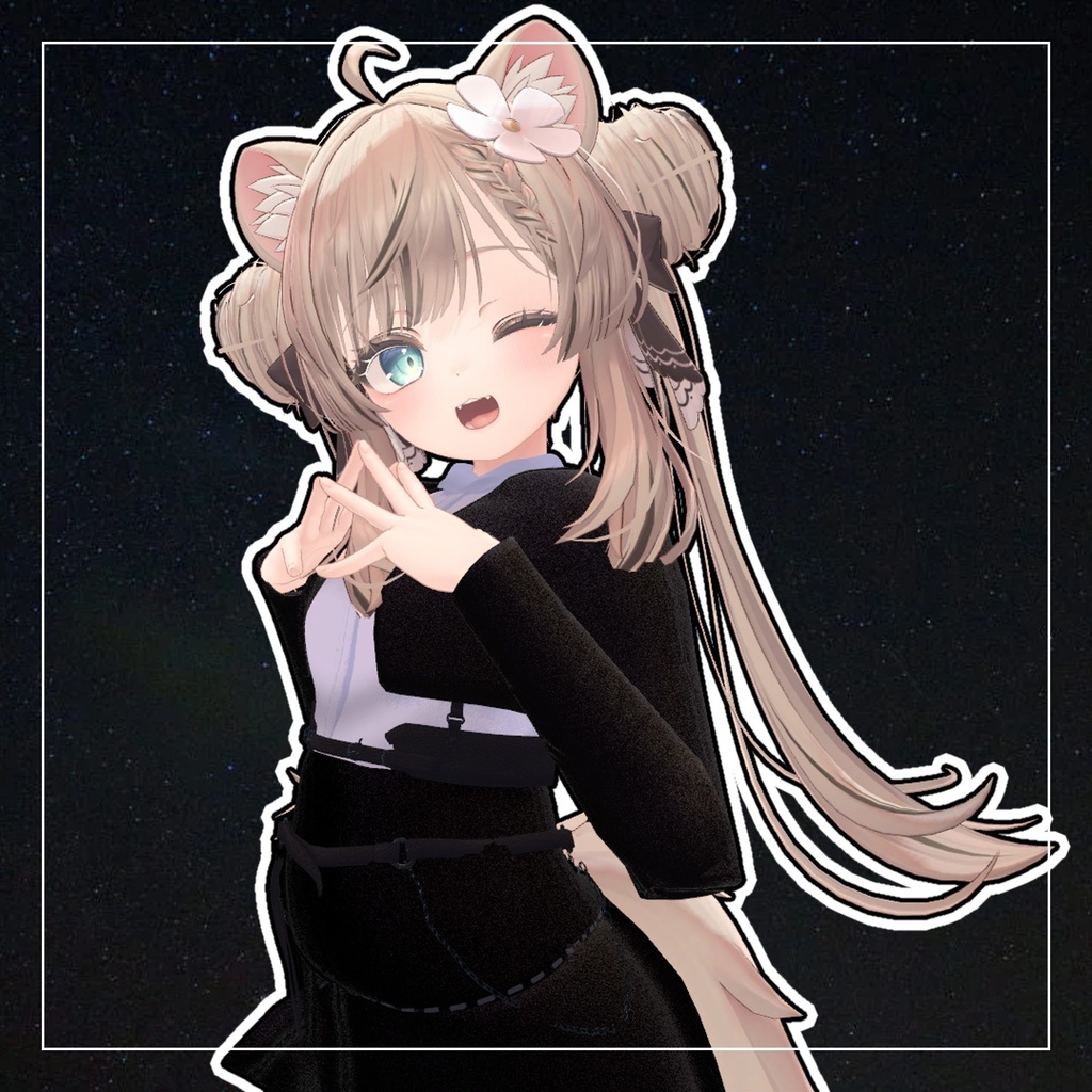 【現在マヌカ専用衣装】Gloom Kitty