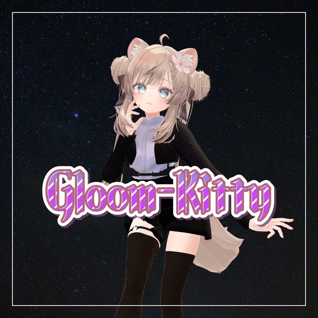 【現在マヌカ専用衣装】Gloom Kitty