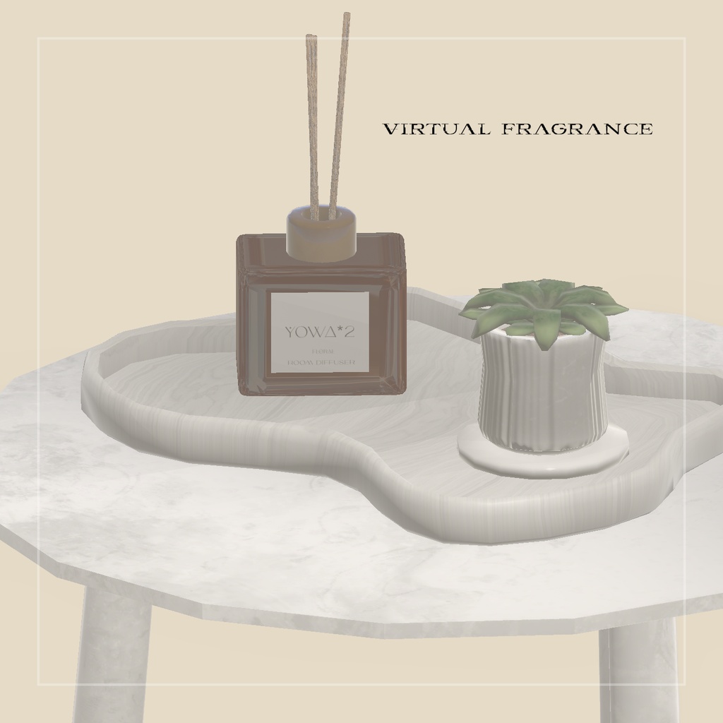 【9/20まで50%off】【3D小物】virtual fragnance