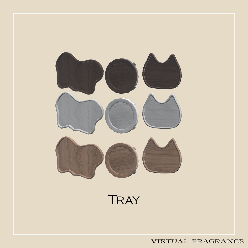 【9/20まで50%off】【3D小物】virtual fragnance