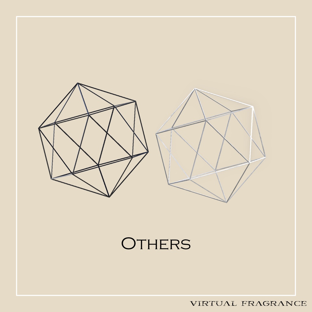 【9/20まで50%off】【3D小物】virtual fragnance