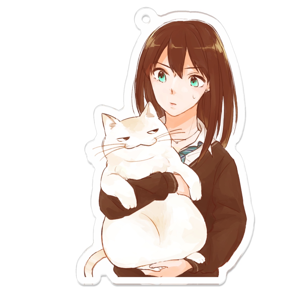 デカ猫凛ちゃんアクキー