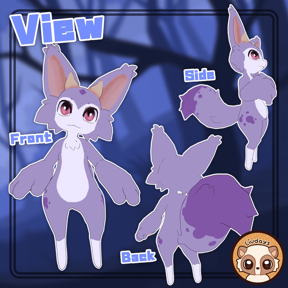 オリジナル3Dモデル 【Lunuvin】