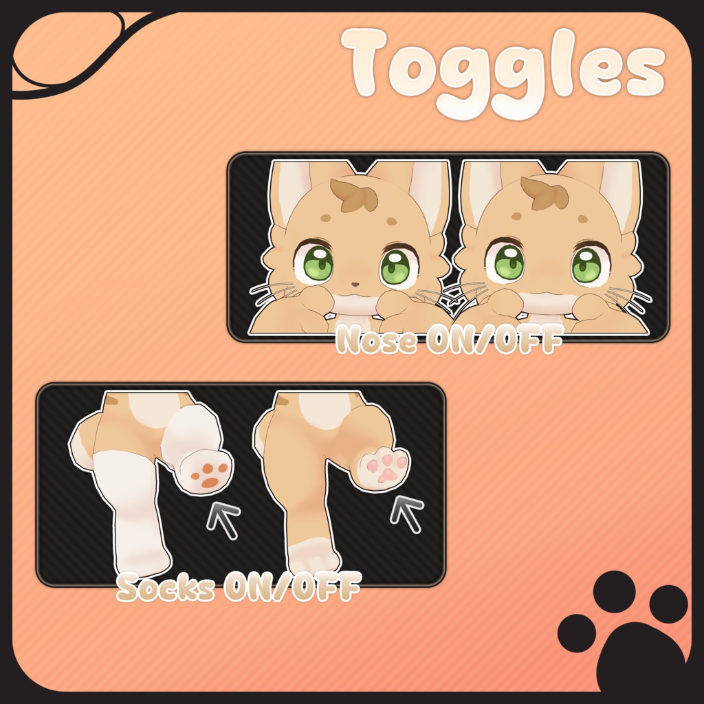 オリジナル3Dモデル 【Tora】