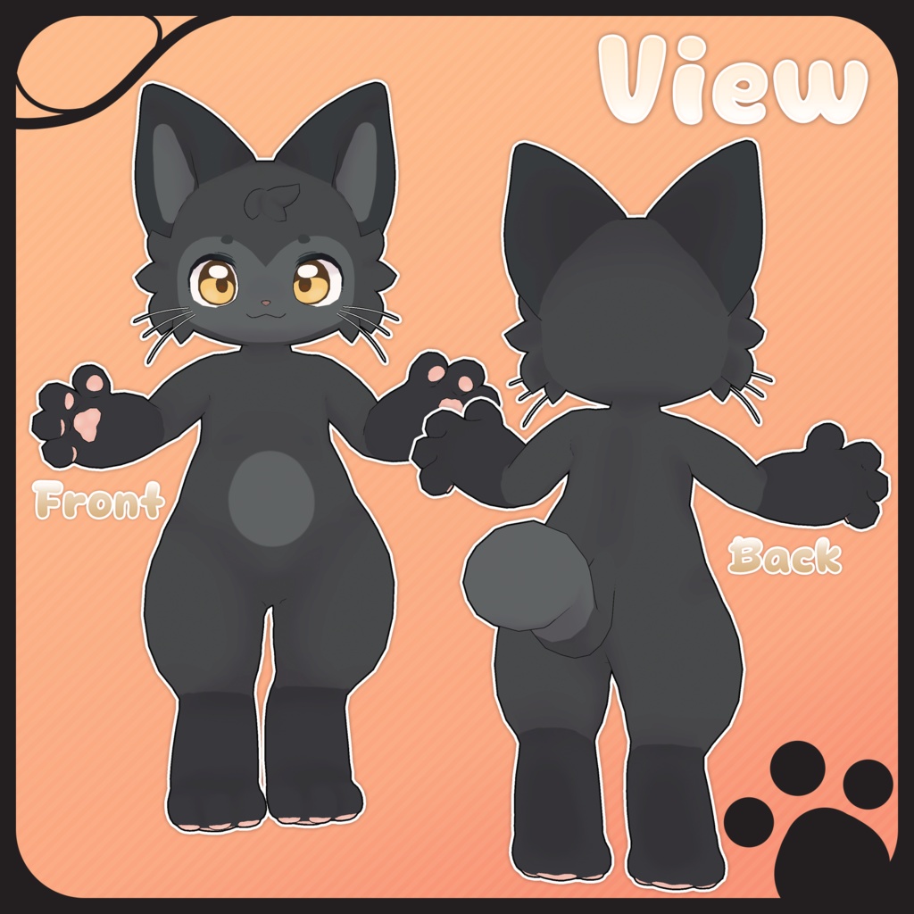 オリジナル3Dモデル 【Tora】