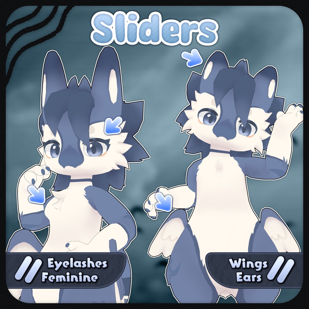 オリジナル3Dモデル【Corvidri】