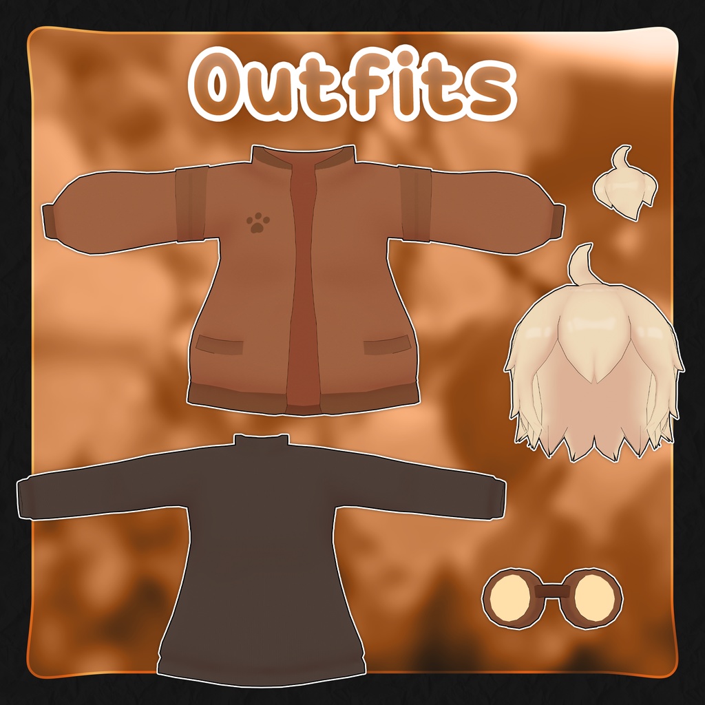 オリジナル3Dモデル【Fennox】