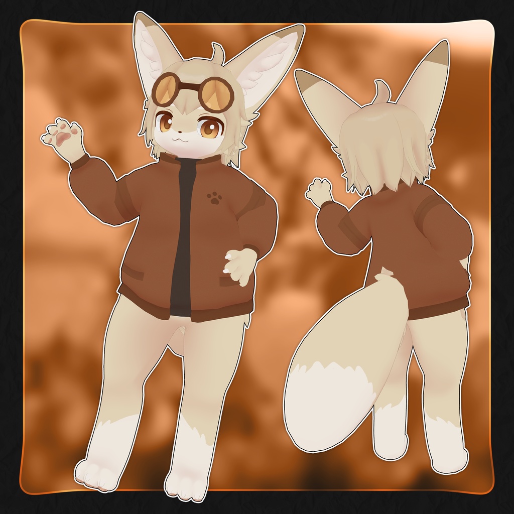 オリジナル3Dモデル【Fennox】