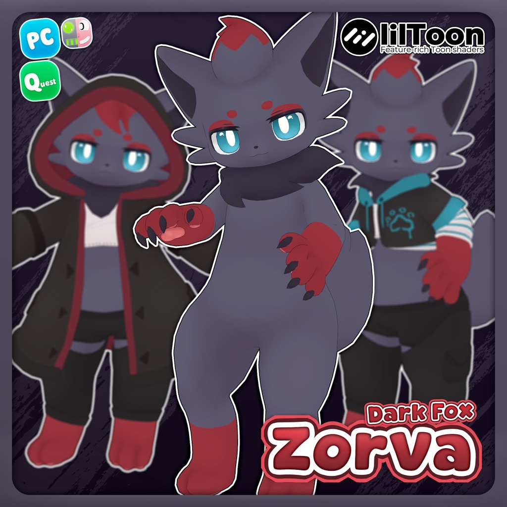 オリジナル3Dモデル【Zorva】