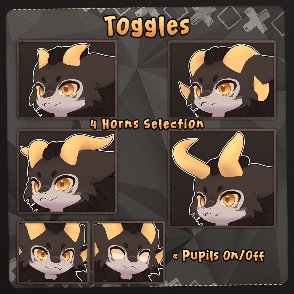 オリジナル3Dモデル【Liv's Wickerbeast】