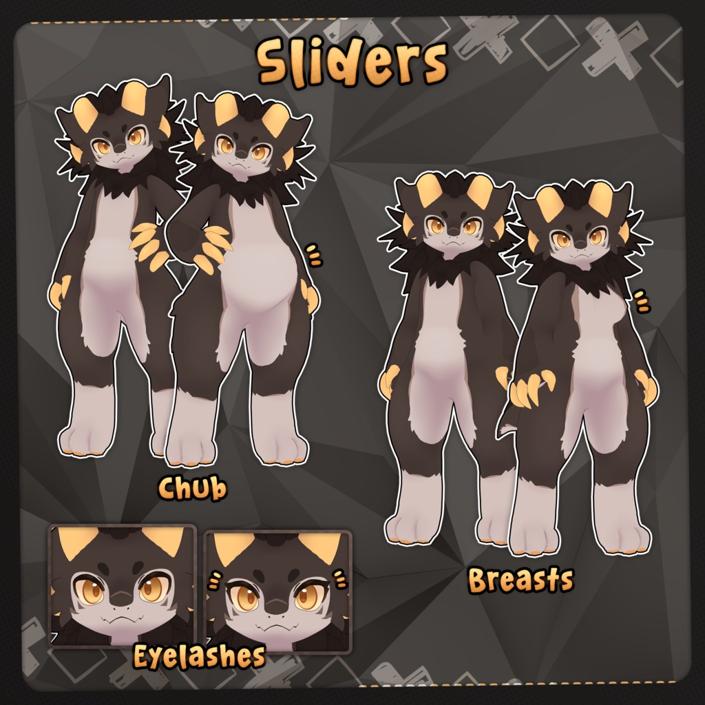 オリジナル3Dモデル【Liv's Wickerbeast】