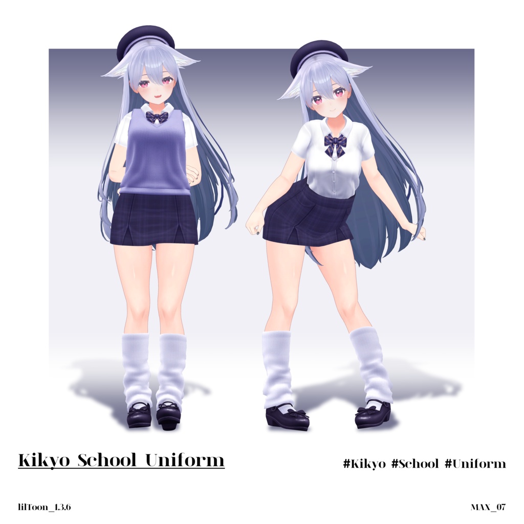 【PB対応】Kikyo_School_Uniform_桔梗用