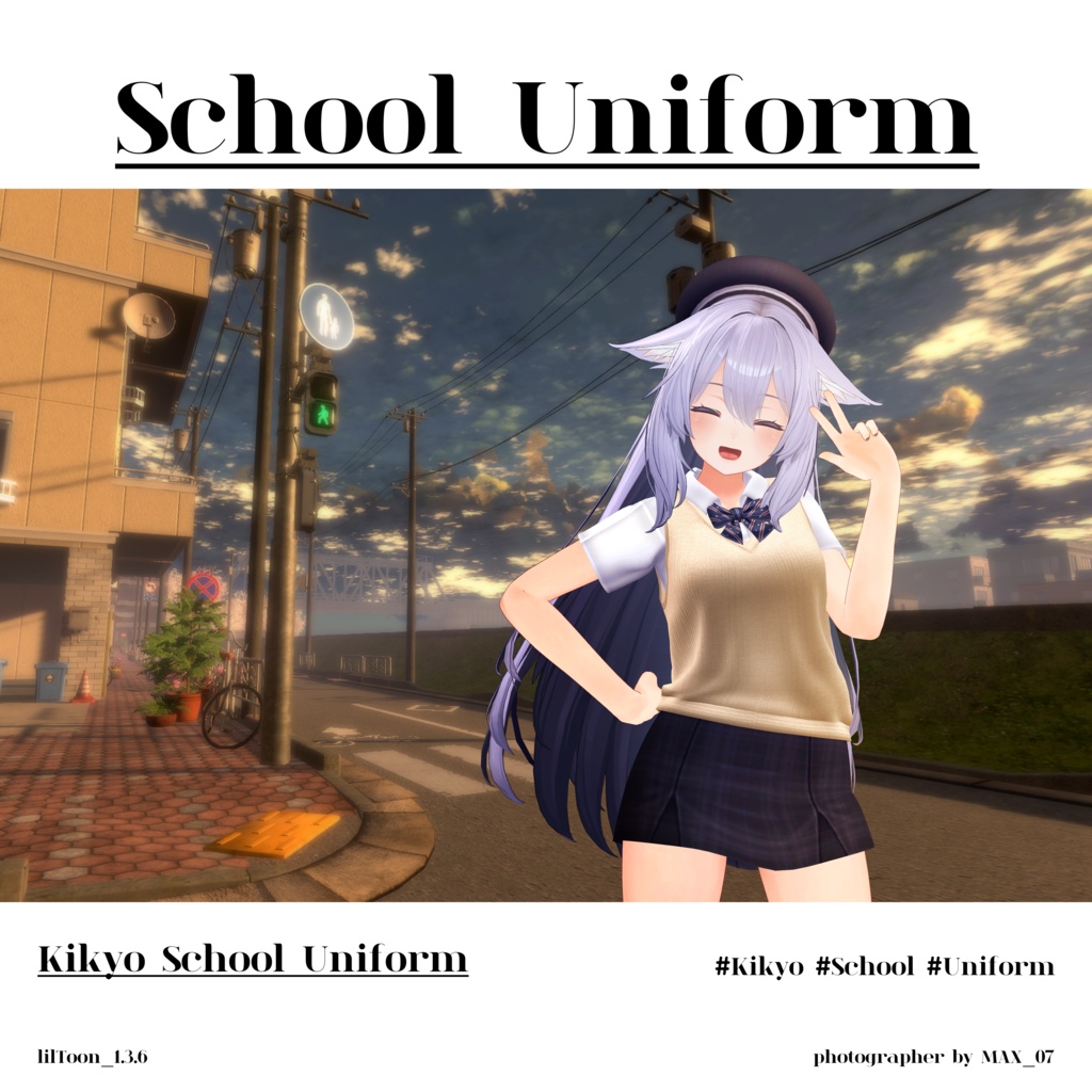 【PB対応】Kikyo_School_Uniform_桔梗用