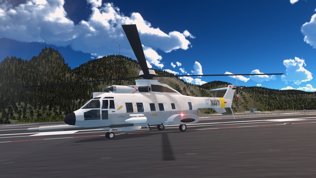Flyable NH-2ヘリコプター　（ver1.1追加！）