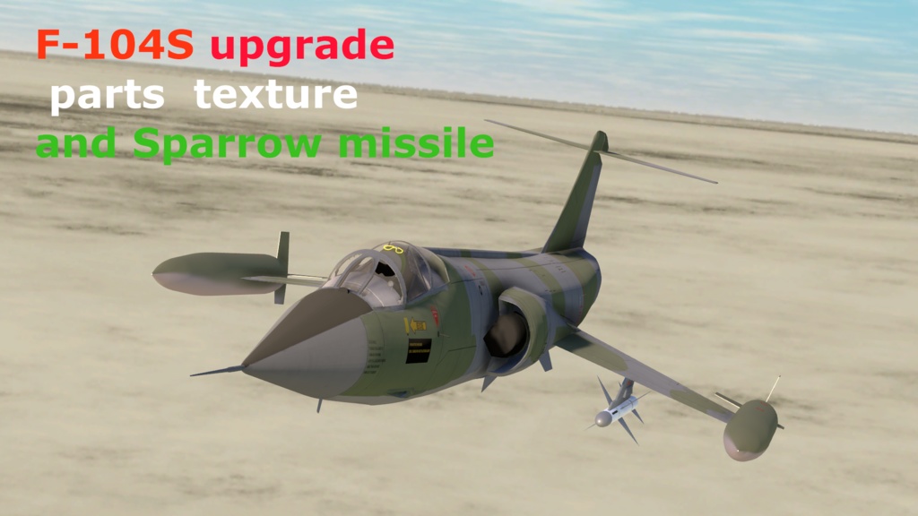 【VRC想定】F-104 Starfighter (SaccFlight導入済み)