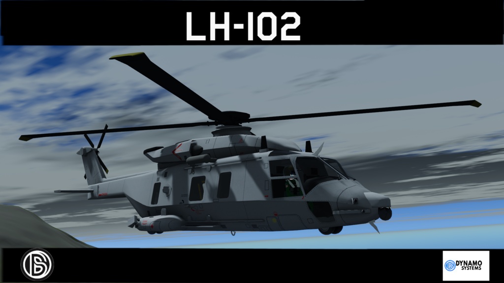 LH-102輸送ヘリ