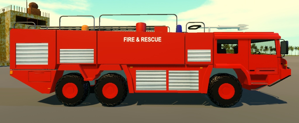 空港用化学消防車 (Airport crash tender)