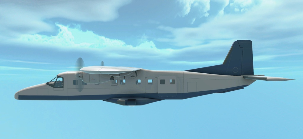 DS228 双発ターボプロップ短距離離着陸旅客機